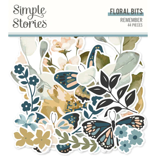 Remember - Floral Bits & Pieces (Simple Stories)