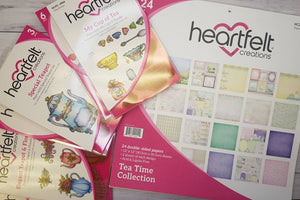 Heartfelt Creations February 2020 collection - Tea time