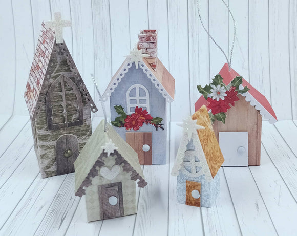 Mini Wooden Houses from Uniquely Creative