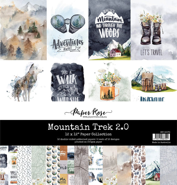 Mountain Trek Collection Plus New Dies from Paper Rose