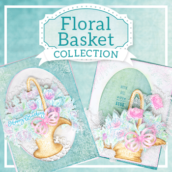 Floral Basket Collection - Heartfelt Creations (Dec22) **In stock NOW**