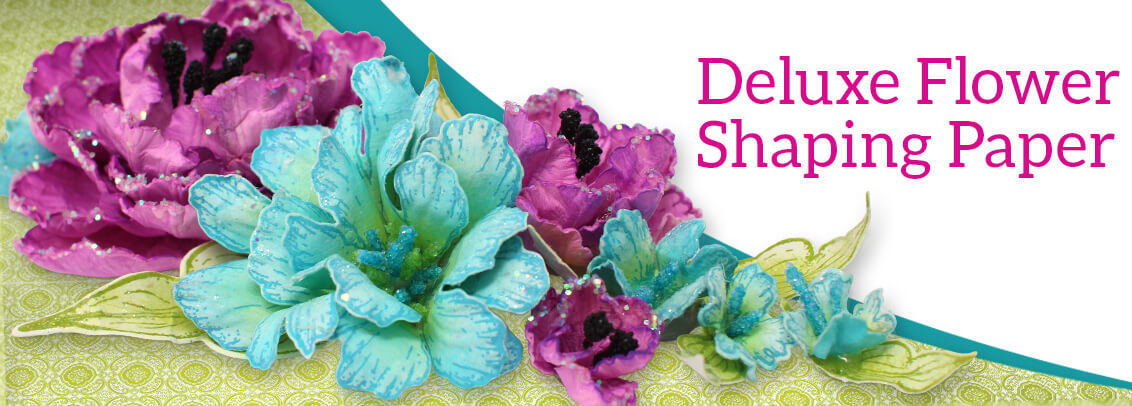 Heartfelt Creations Deluxe Flower Shaping Paper – Craftables