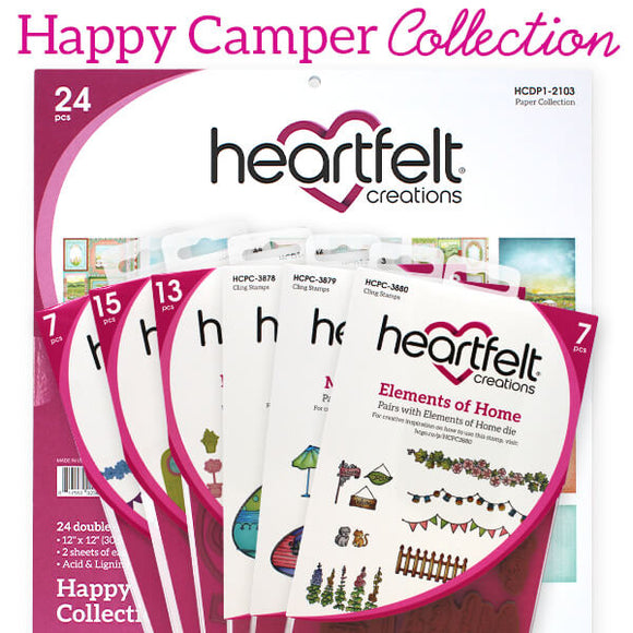 Heartfelt Creations -Happy Camper June 19