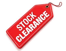 STOCK CLEARANCE **New stock added 20-08-19**