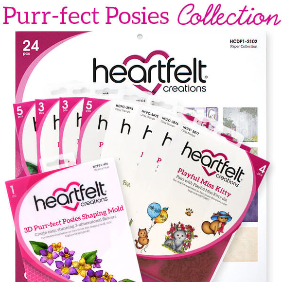 Heartfelt Creations- Purr-fect Posies