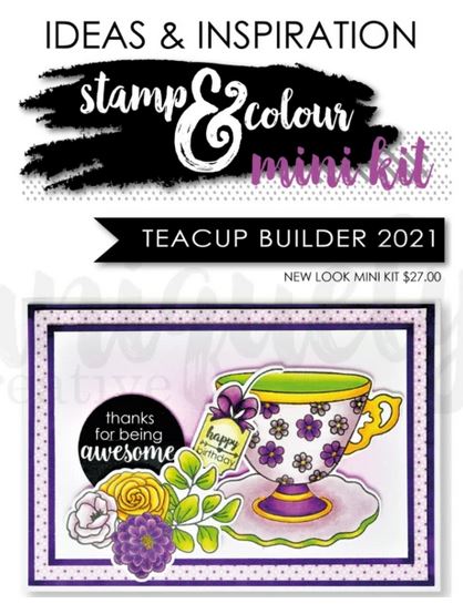 Teacup Builder Card Mini Kit (May21) - Uniquely Creative