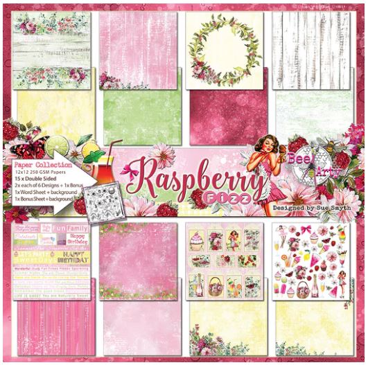 Raspberry Fizz : Bee Arty (Apr23) **IN STOCK NOW**