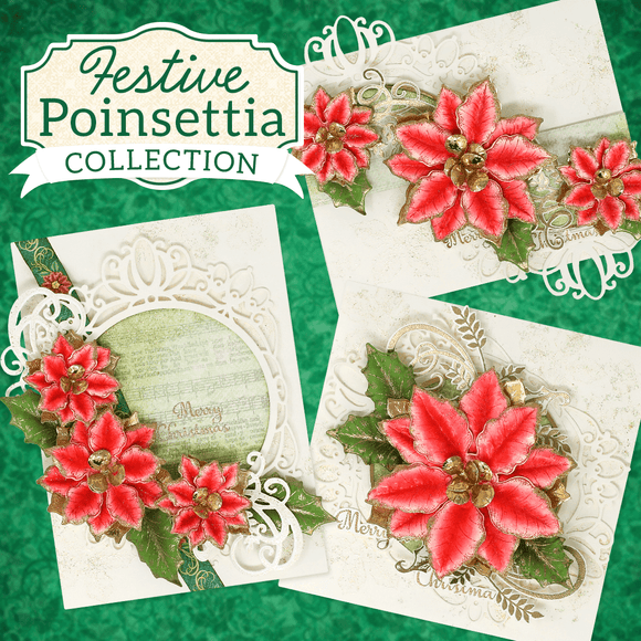 Heartfelt Creations - Festive Poinsettia Collection (Jul21) **PRE ORDER NOW**