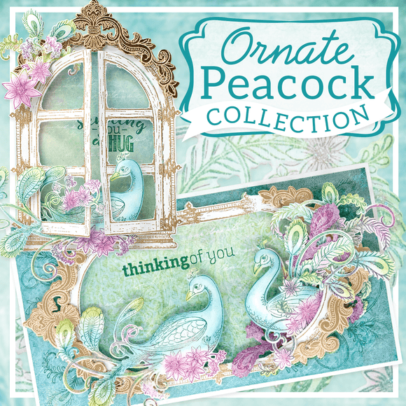 Ornate Peacock : Heartfelt Creations (Feb23) *In Store NOW*