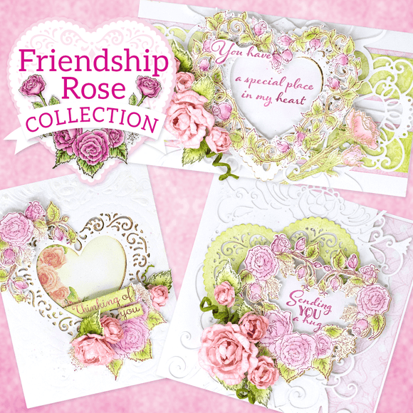 Friendship Rose (Nov22) - Heartfelt Creations **In Stock NOW**