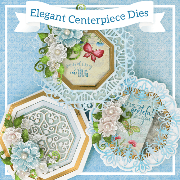 Heartfelt Creations - Elegant Centerpiece Die Mini Collection (Sept21) **NEW**