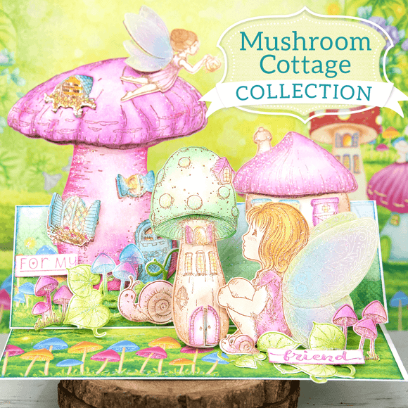 Mushroom Cottage - Heartfelt Creations (Jun22) **in stock NOW**