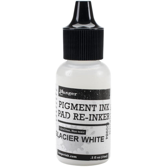 Pigment Ink Pad Reinker - Glacier White