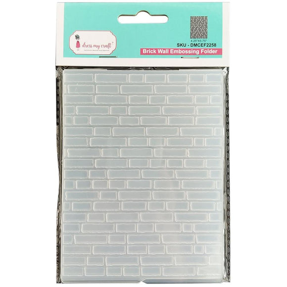 Brick Wall Embossing Folfer (DMC)