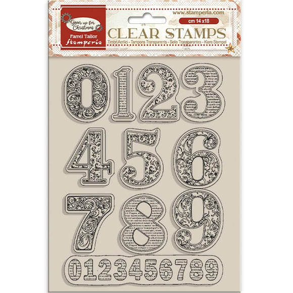 Stamperia Clear Stamps A5 - Numbers