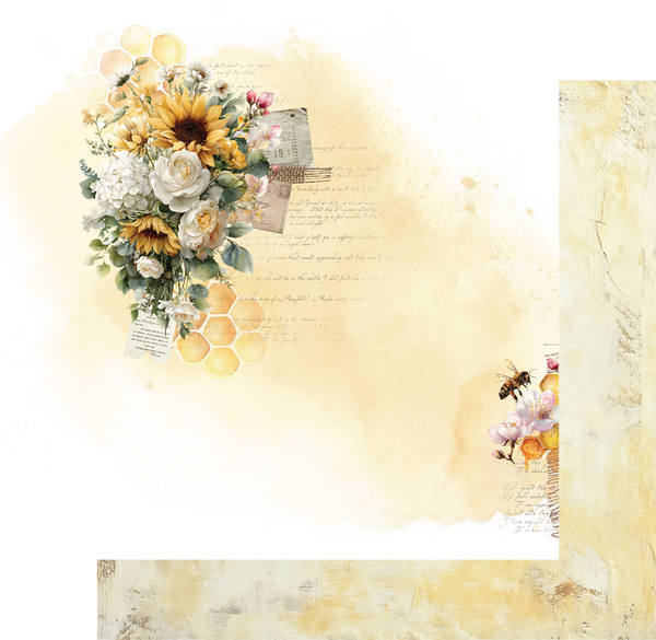 UCP3165 : Honeycomb Paper (Sweet as Honey)