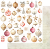 UCP2990 : Vintage Baubles Paper (Home for Christmas)