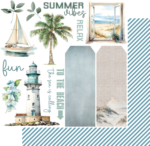 UCP2838 : To the Beach  (Coastal Bliss)