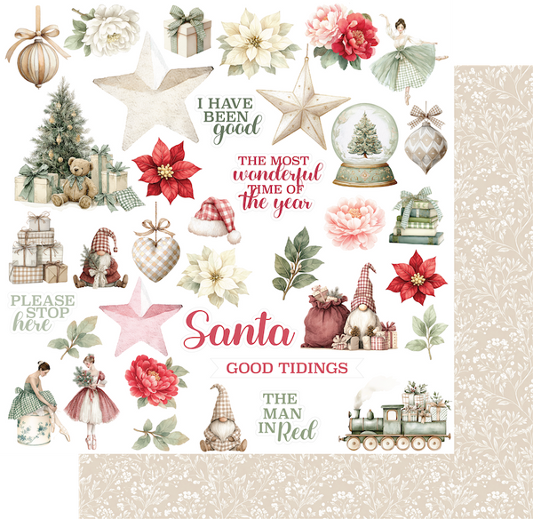 UCP3213 : Good Tidings Paper (Christmas Keepsakes)
