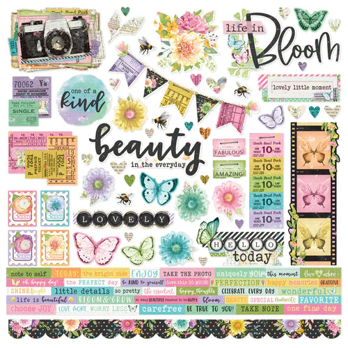 Life in Bloom - Cardstock Stickers (Simple Stories)