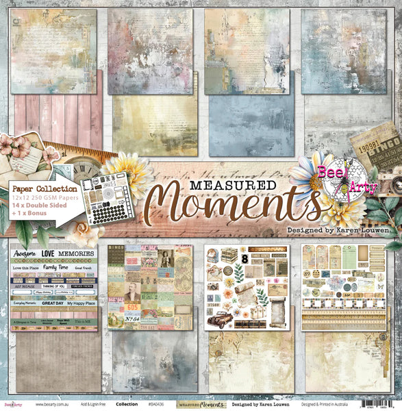 Measured Moments 12x12 Paper Collection Pack