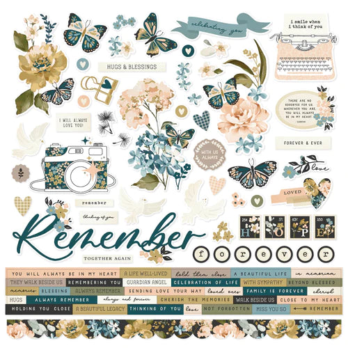 Remember - Cardstock Stickers (Simple Stories)