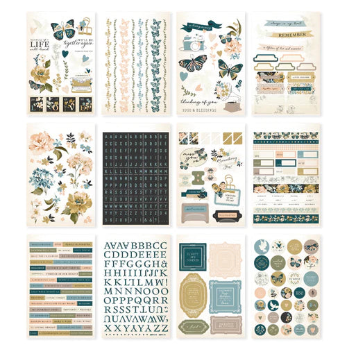 Craftables Sticker Paper Remember - Sticker Book (Simple Stories) – Craftables