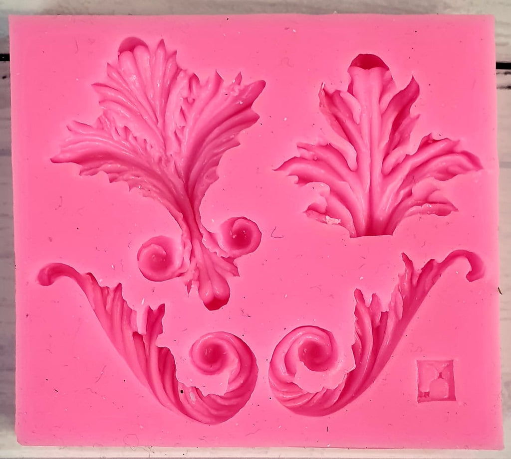 Silicone Moulds - Small Flourishes #1