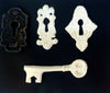 Silicone Moulds - Key and Locks