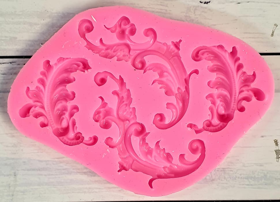 Silicone Moulds - Large Flourishes