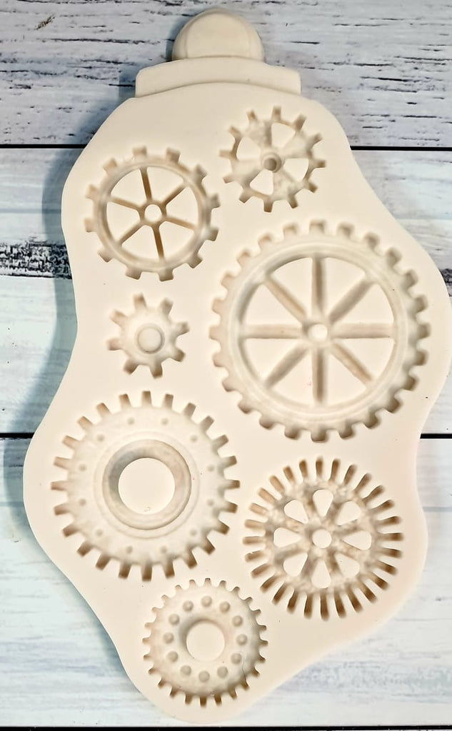 Silicone Moulds - Large Cogs