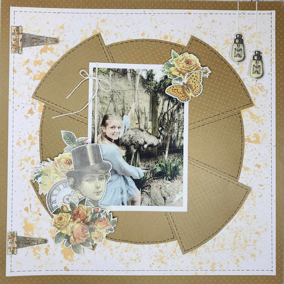 SAT2309 : Blessed Memories Layout (SBK) **Downloadable Instructions**