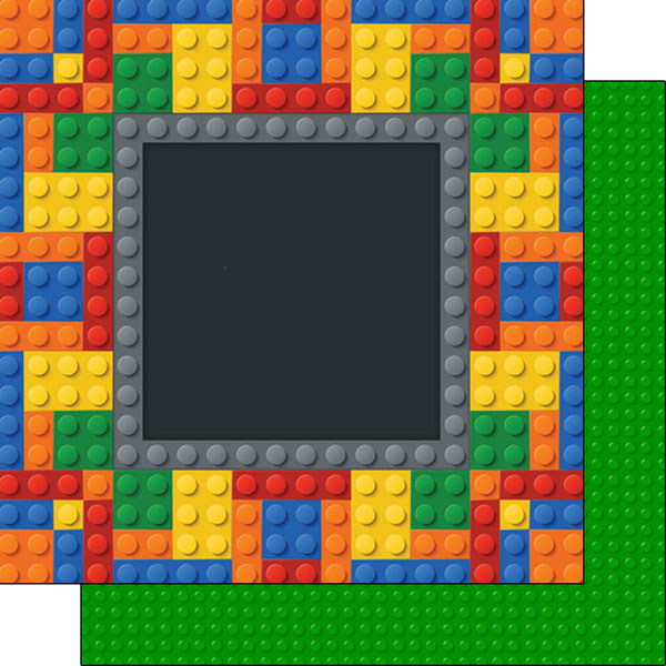 Building Block Frame DS 12x12 Paper