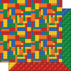 Building Block Multi Colour DS 12x12 Paper