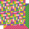Building Block Multi Colour Pastel DS 12x12 Paper