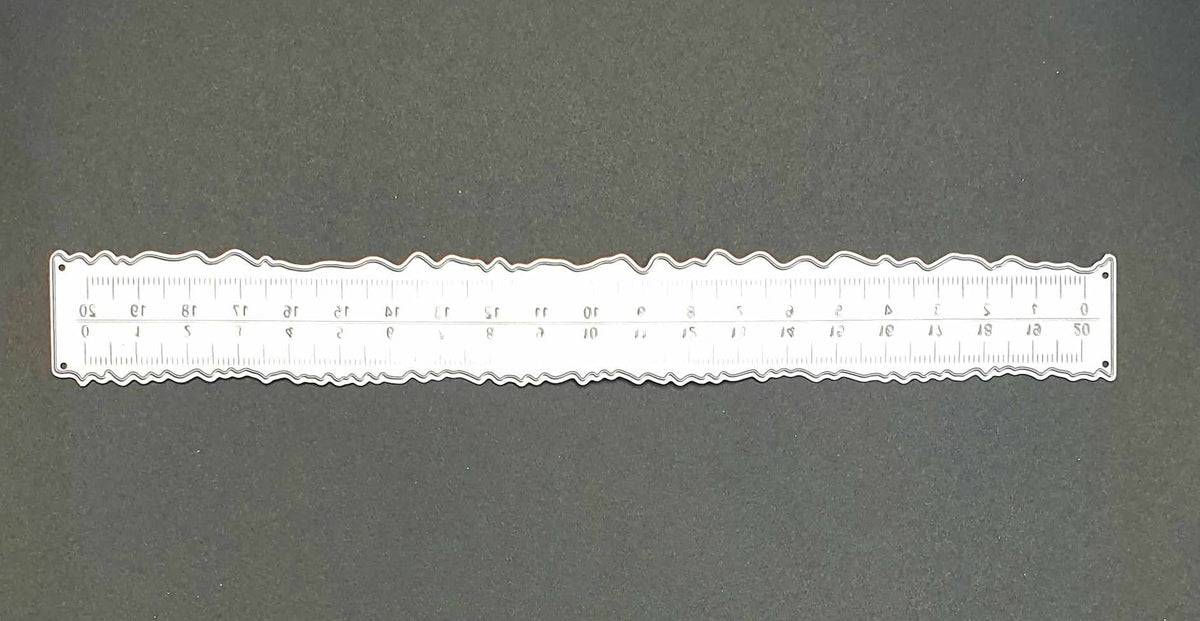 Deckle Edge Ruler Die – Craftables