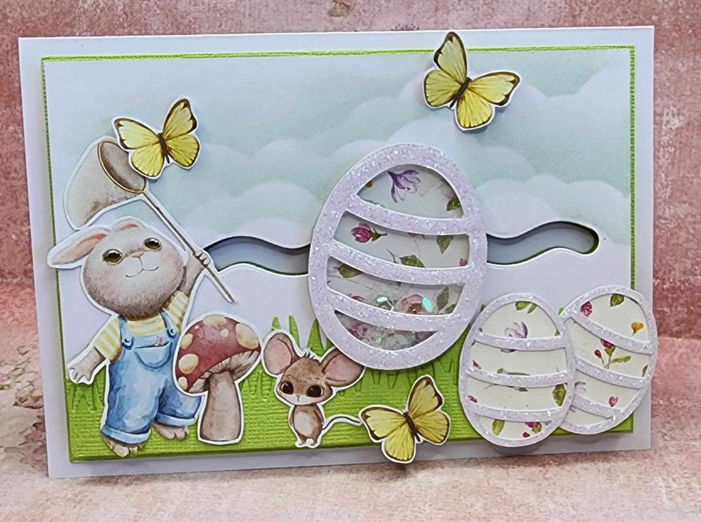 C2407 : Rolling Shaker Easter Card (CK)