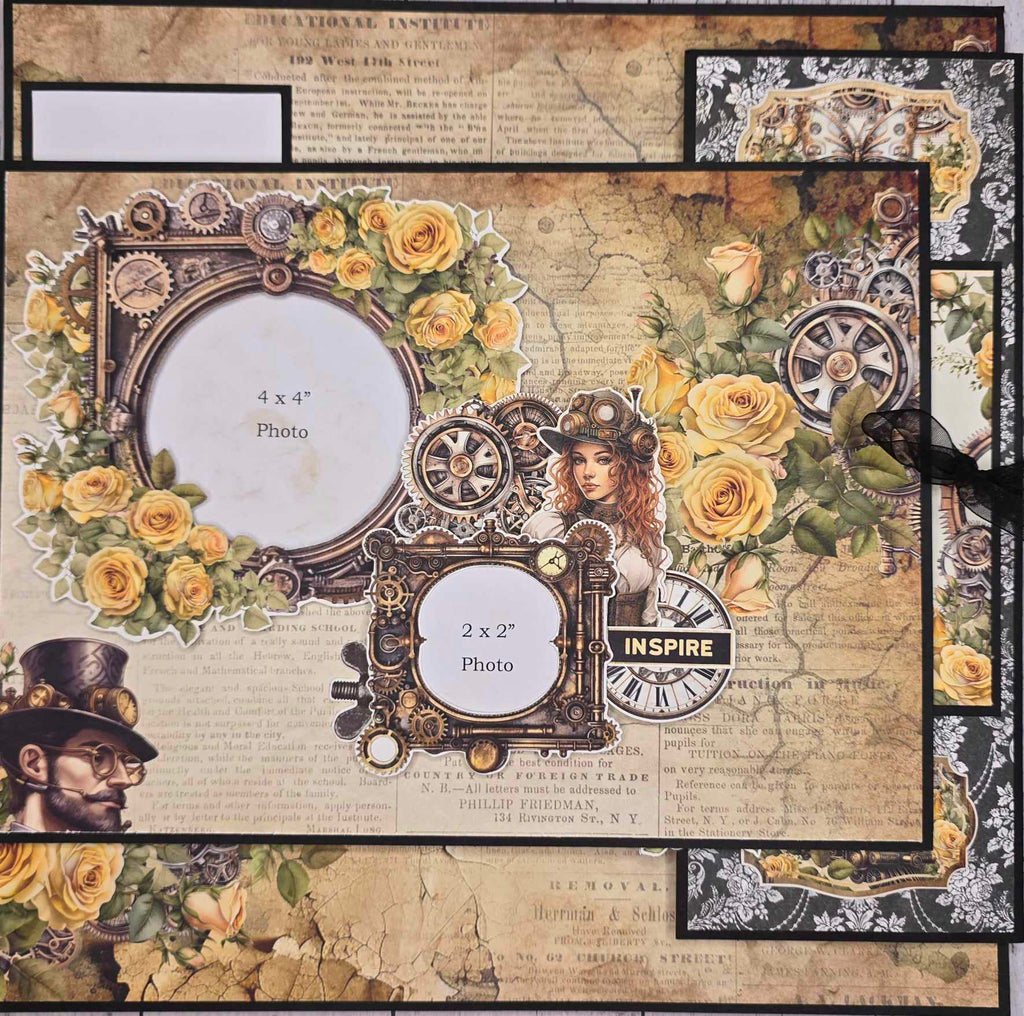 SAAW2402 - Scrap Affair Auckland/Whangarei 2024 - Steampunk Interactive Folio