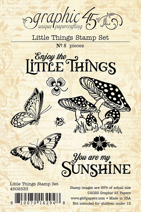 Little Things Stamps  (Graphic 45)