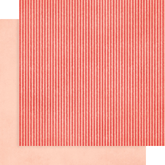 Sunshine on my Mind : Red Stripes 12x12 Paper (Graphic 45)