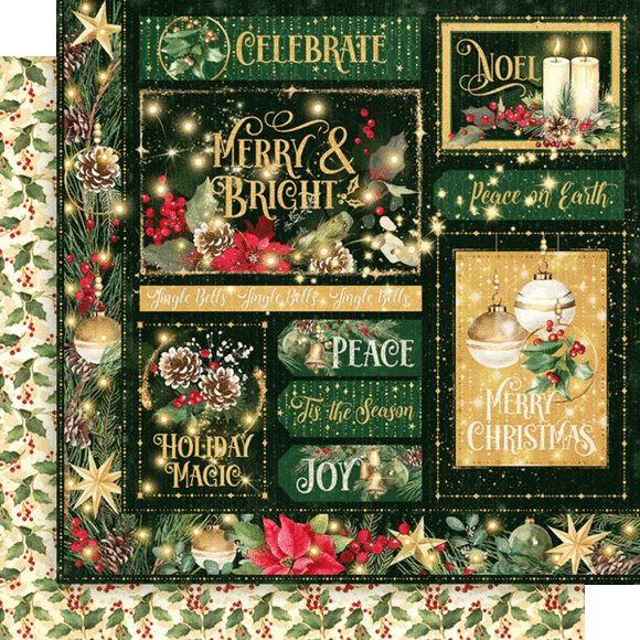 Merry & Bright 12x12 Papers : Merry & Bright