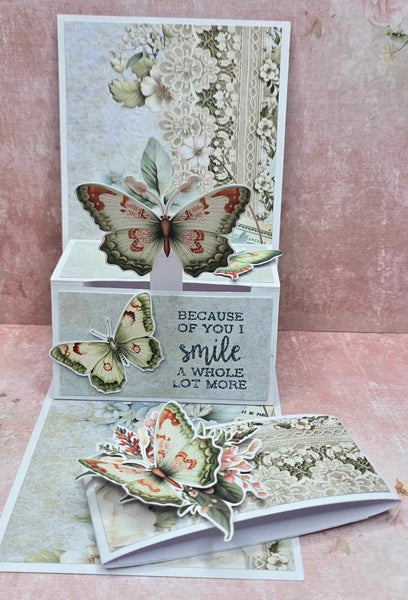 C2427 : Pop up Butterfly Card (CK)