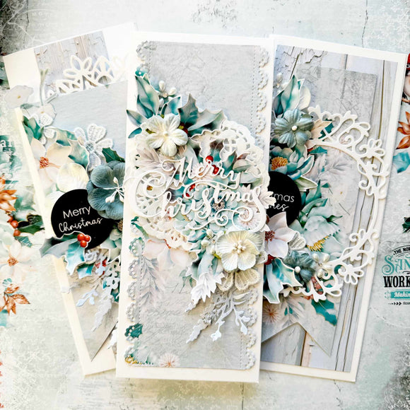 Tracey Schultz KITS: 3 x Merry & Bright Cards