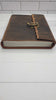 Handmade Leather Journal - 6" x 8" Clasp Journal - Brown