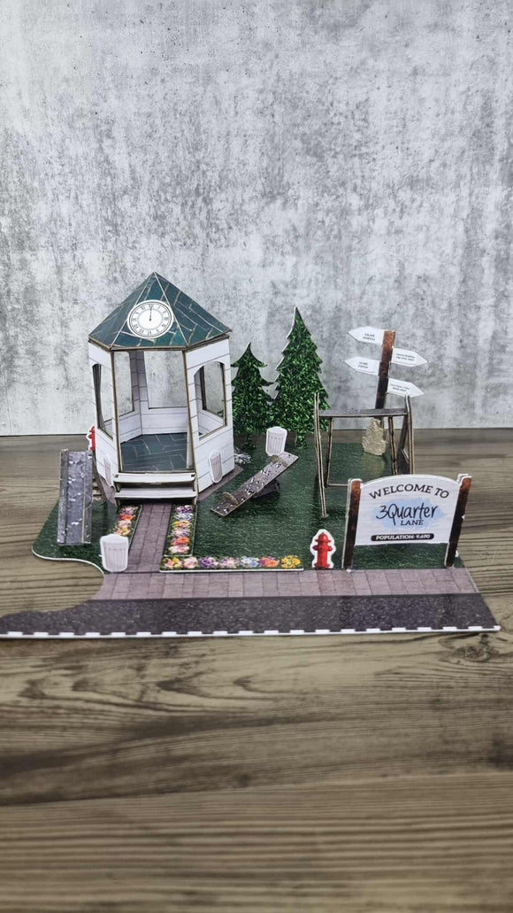 Town Square  - Village Lane Collection by 3Quarter Designs