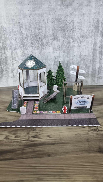 Town Square  - Village Lane Collection by 3Quarter Designs