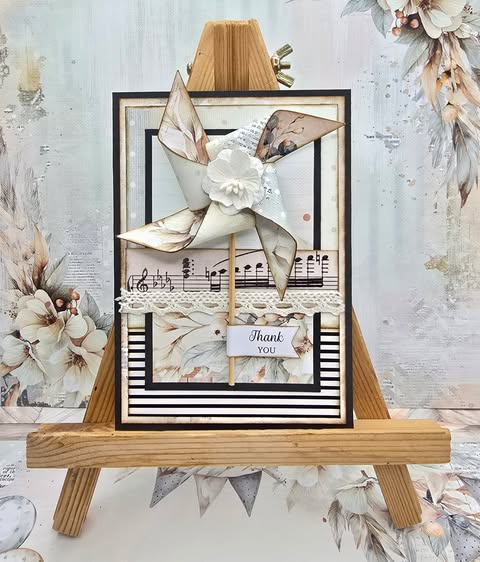 C2531 : Pinwheel Card (CK)