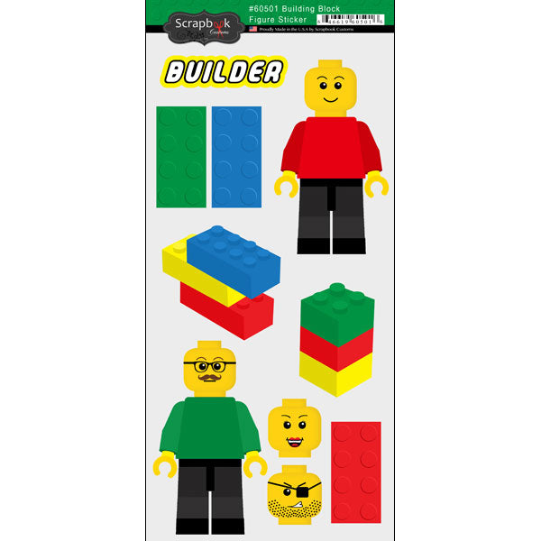 Building Block Stickers #2