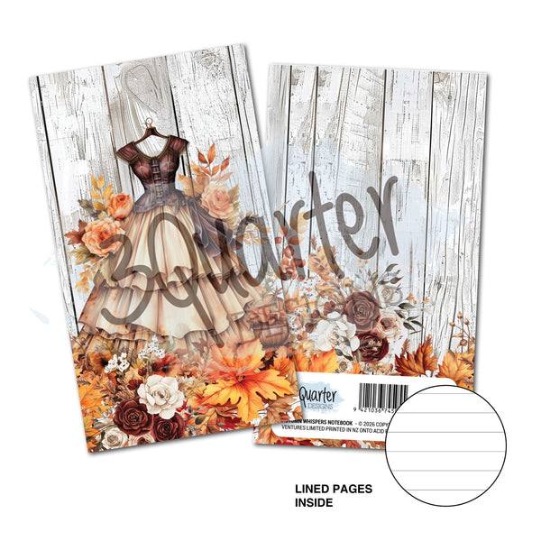 Autumn Whispers Mini Notebook