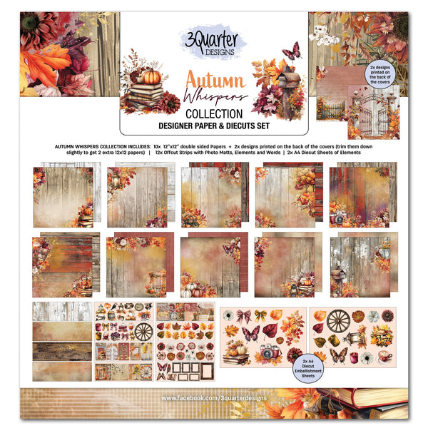 Autumn Whispers 12" x 12" Collection